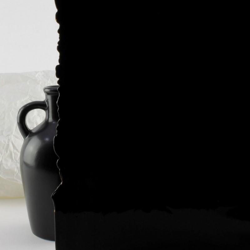 Vidrio opalescente negro
