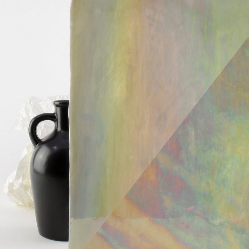 Vidrio Opalescente Gris Claro Iris