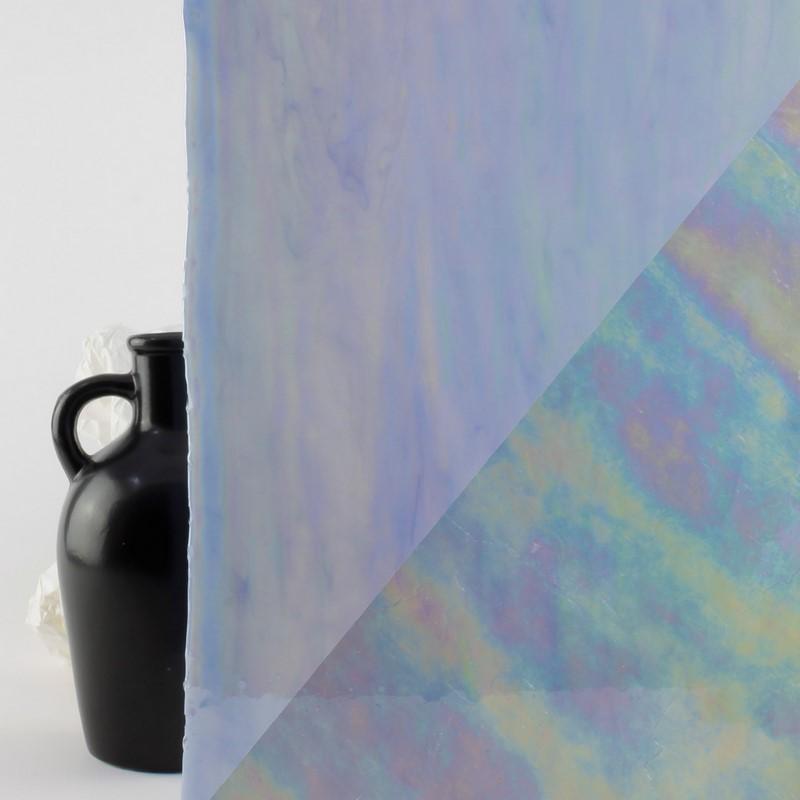 Vidrio Opalescente Azul Iris