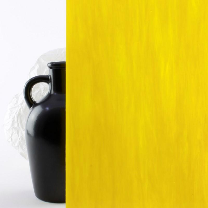 Vidrio wispy amarillo