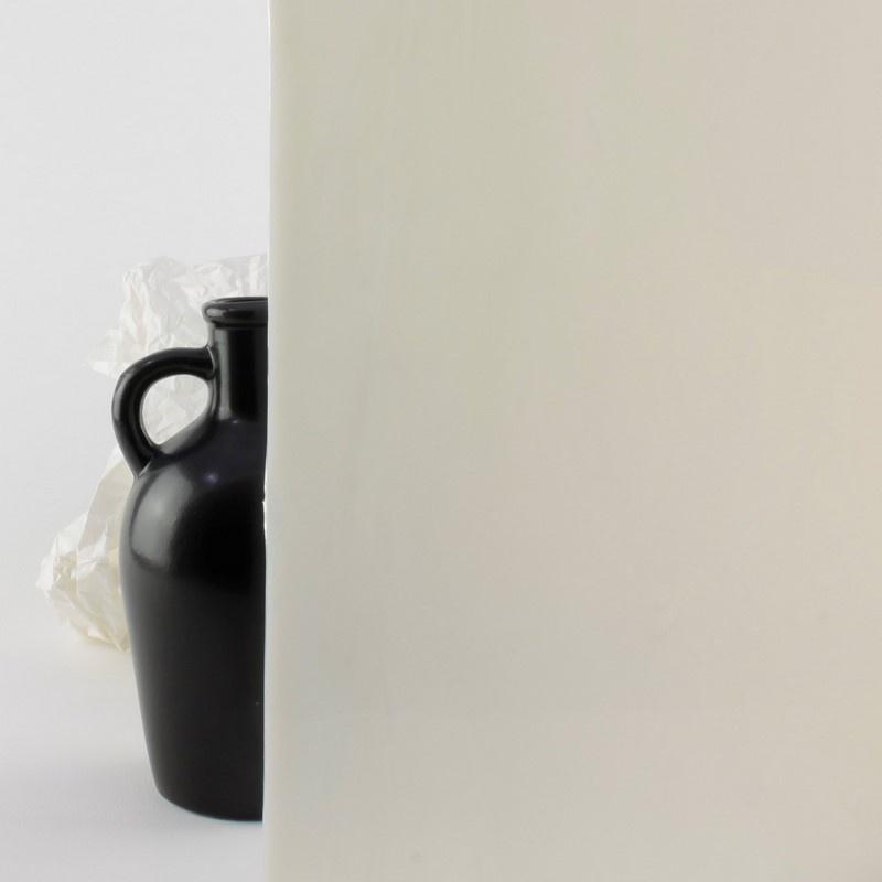 Vidrio semitranslucido blanco