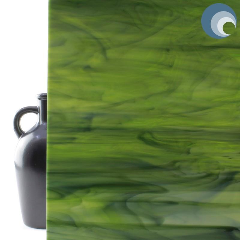 Vidrio Translucido Verde Bosque 622-7S-F OCS96