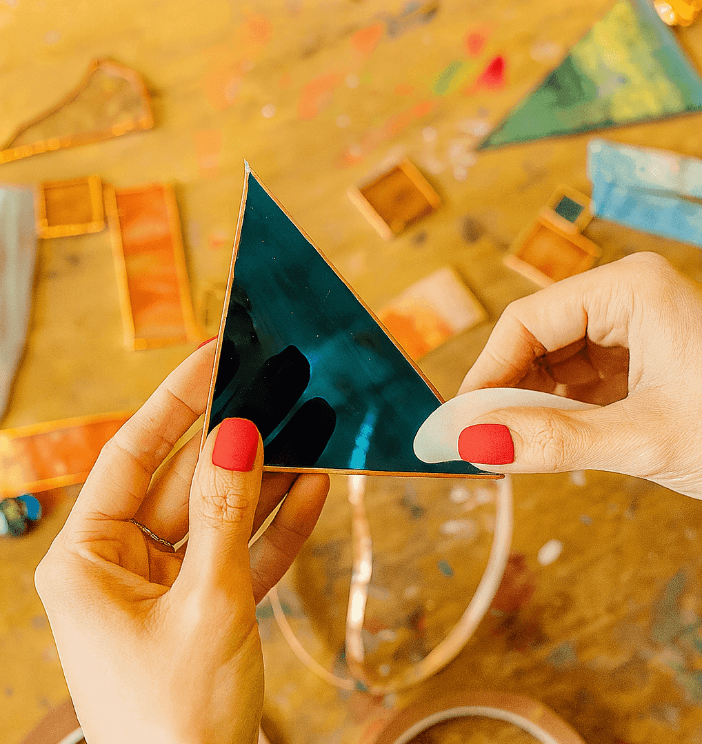 Bruñidor de plástico curvo