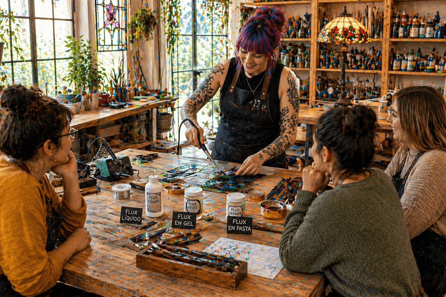 Qué flux usar para soldar vidrio: líquido, gel o pasta